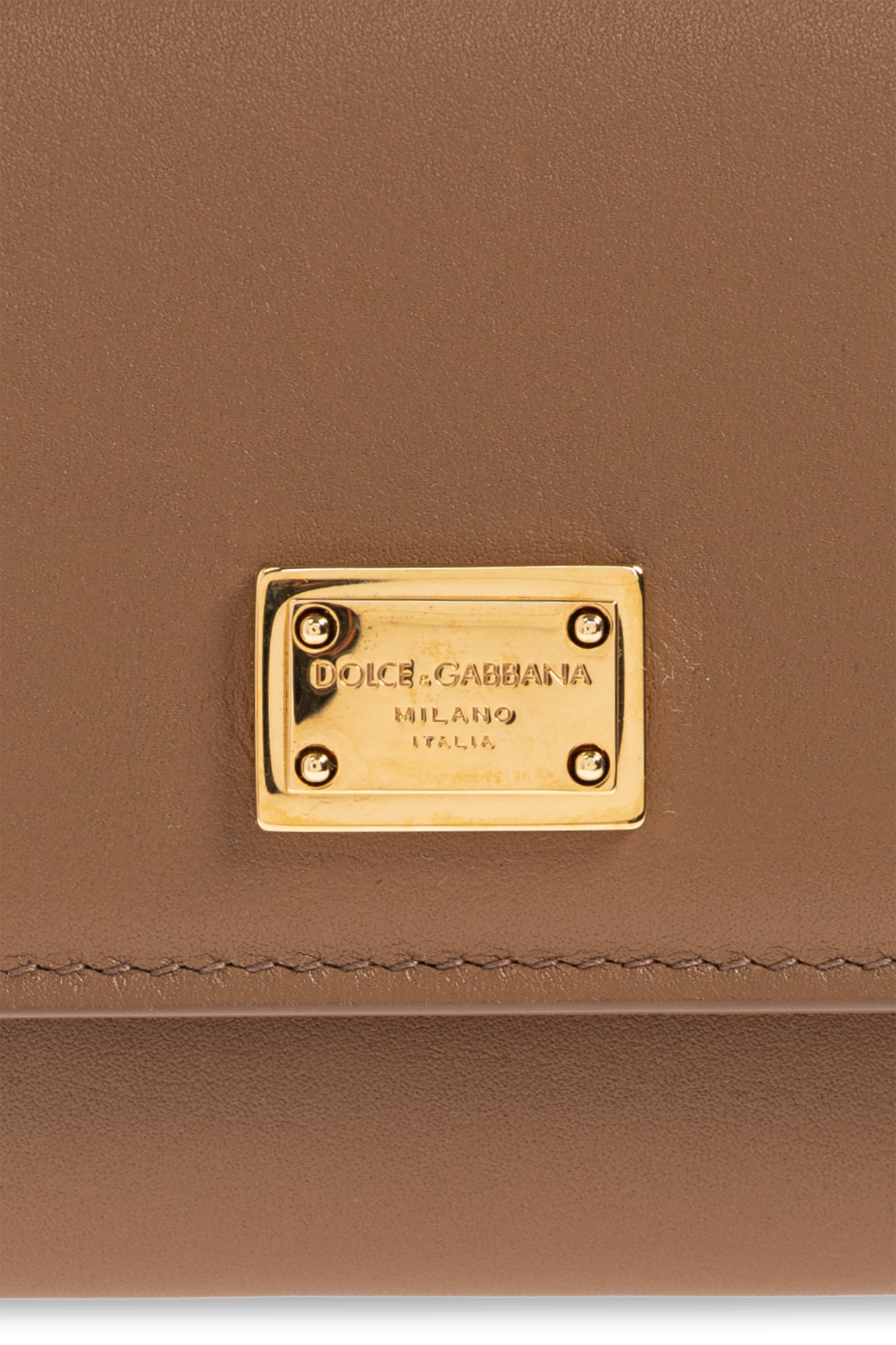 【関税＆送料込み】Dolce & Gabbana Borse... Marrone Brown Leather wallet Dolce & Gabbana - Vitkac Australia